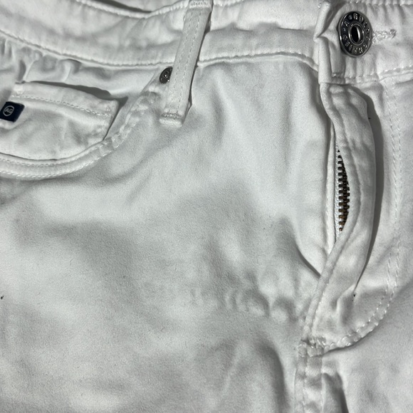 Adriano Goldschmied The Stilt Cigarette leg white sz 27 R w/ defects - Picture 4 of 7